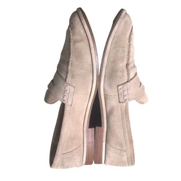 💥LAST CHANCE💥 Sam Edelman Beatrice Penny Loafer in Taupe Size 9 - Picture 5 of 9